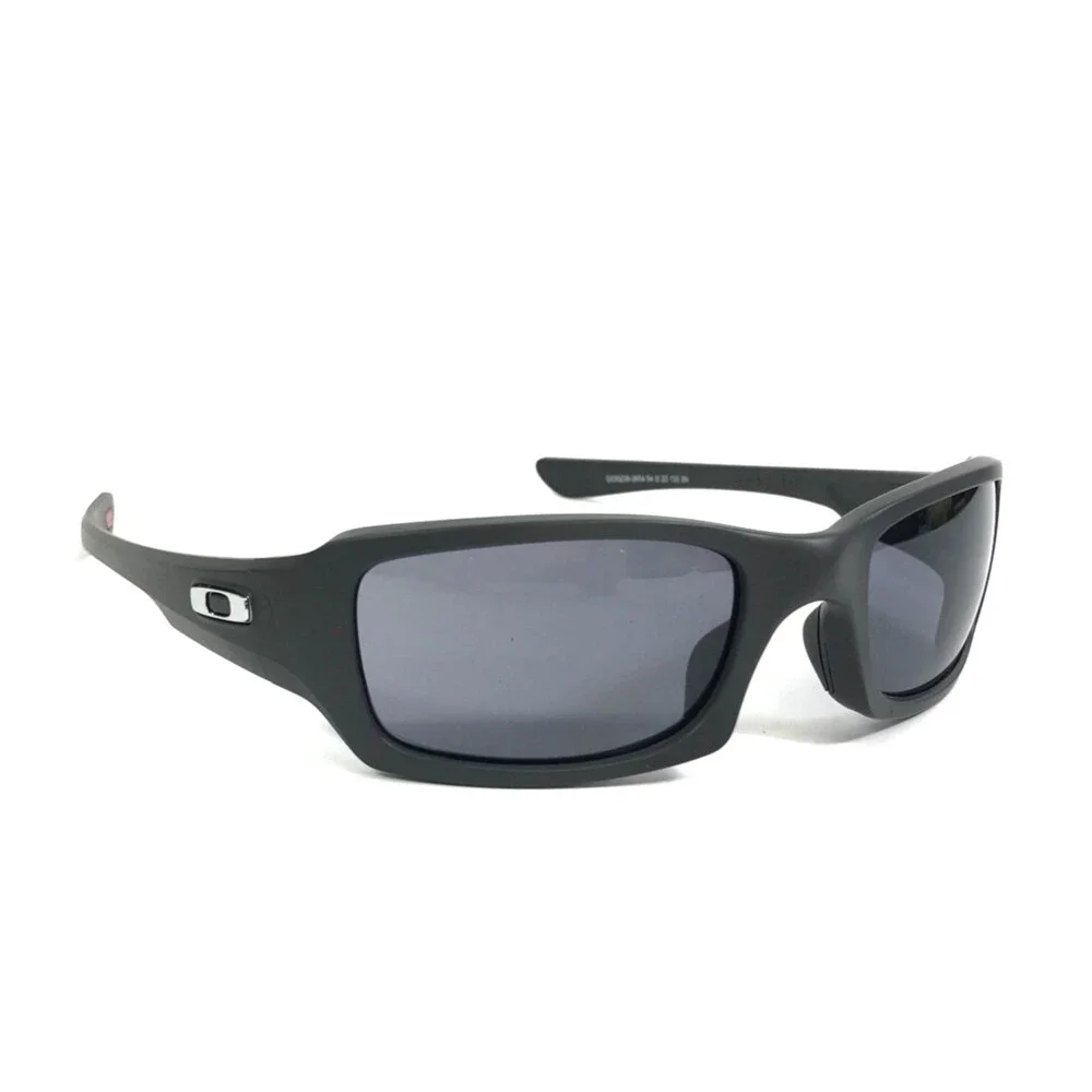 Oakley Sunglasses Fives Squared OO9238-3854 Matte Carbon Frames with Gray Lenses